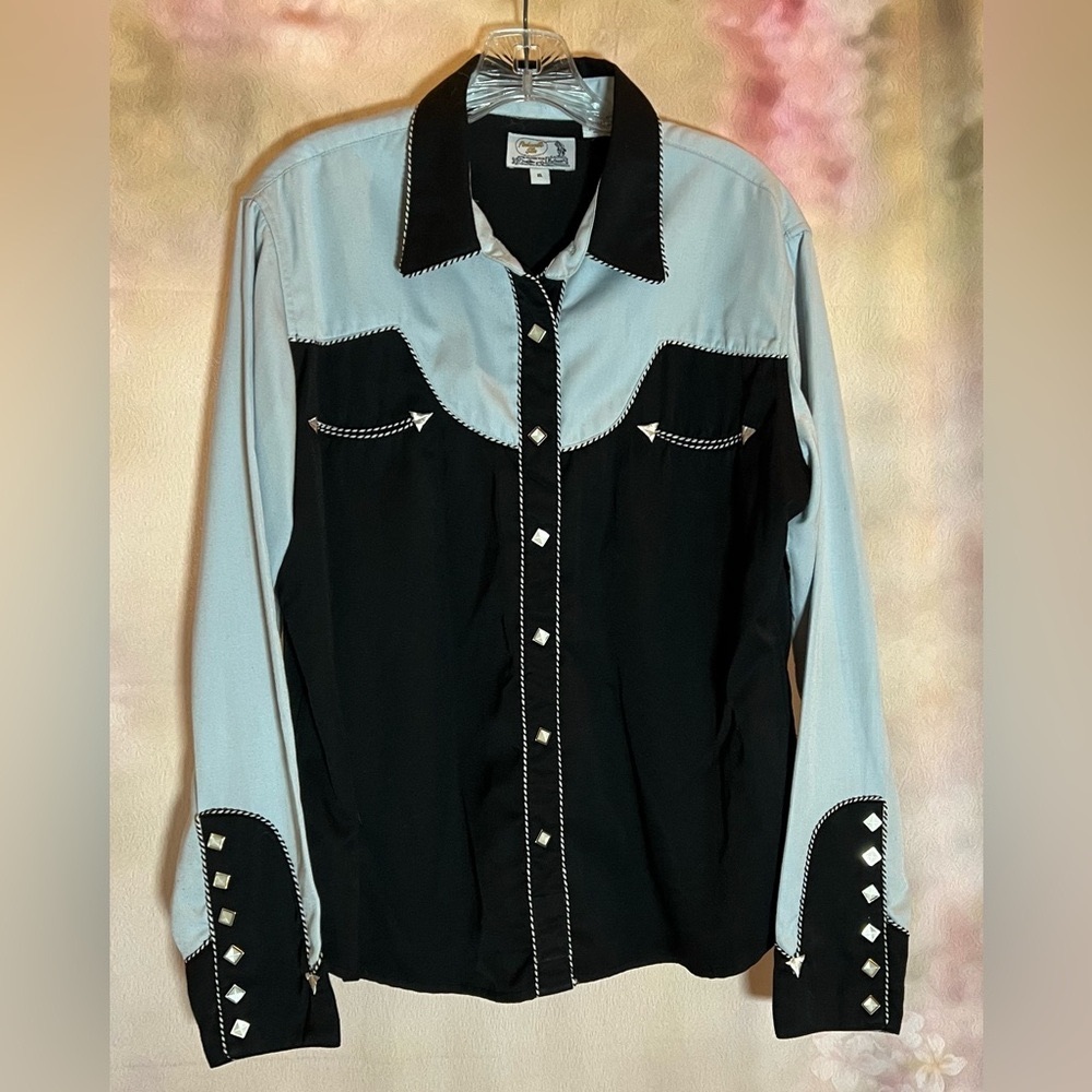 Pandhandle Slim Retro pearl snap western shirt